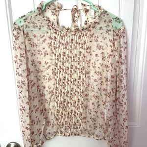 Forever 21 floral blouse